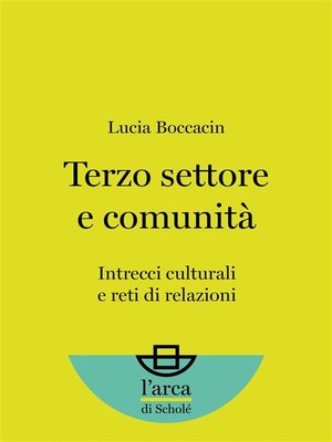 cover image of Terzo settore e comunità